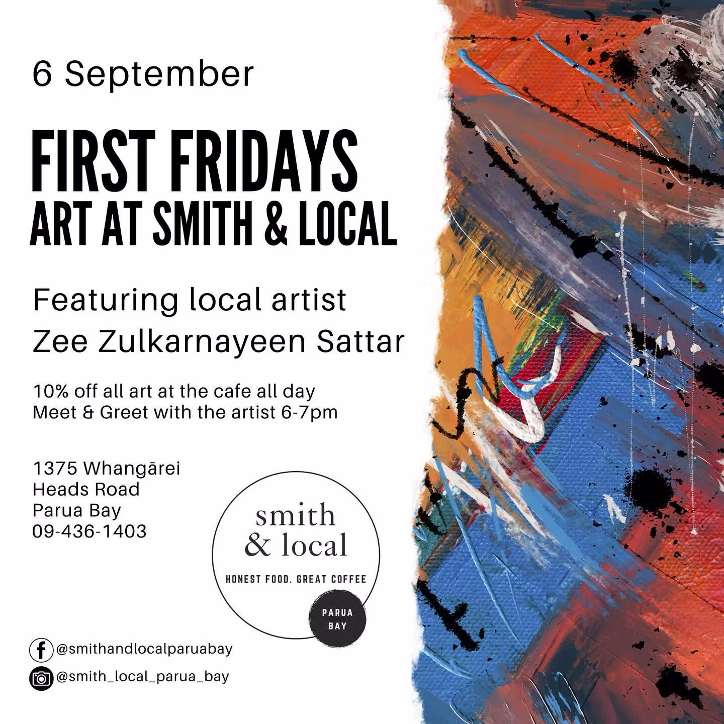 first friday art at smith and local